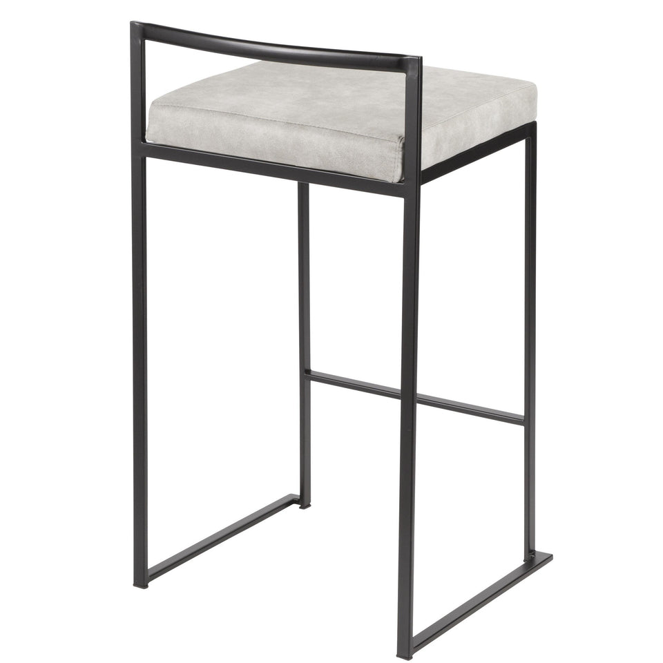 Fuji Stacker 26" Fixed-Height Counter Stool - Set of 2