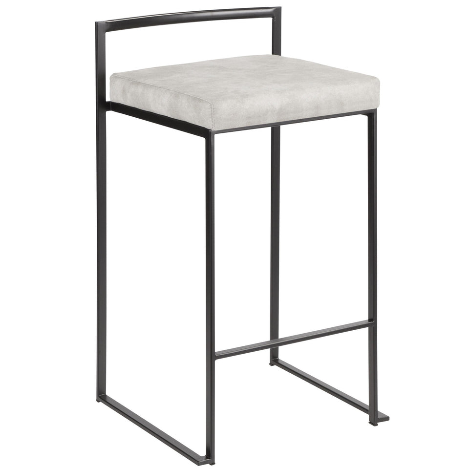 Fuji Stacker 26" Fixed-Height Counter Stool - Set of 2