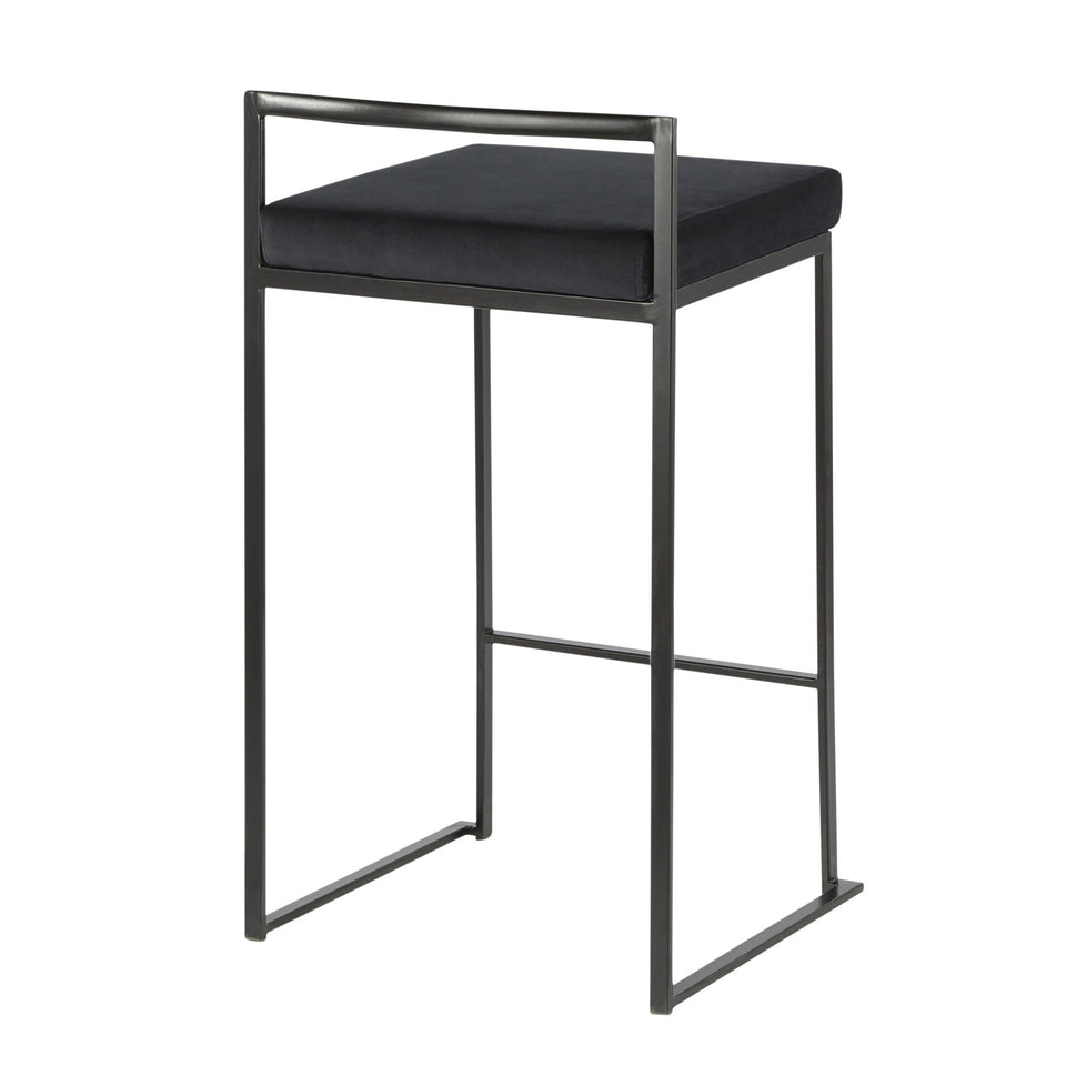 Fuji Stacker 26" Fixed-Height Counter Stool - Set of 2