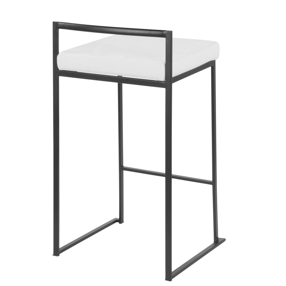 Fuji Stacker 26" Fixed-Height Counter Stool - Set of 2
