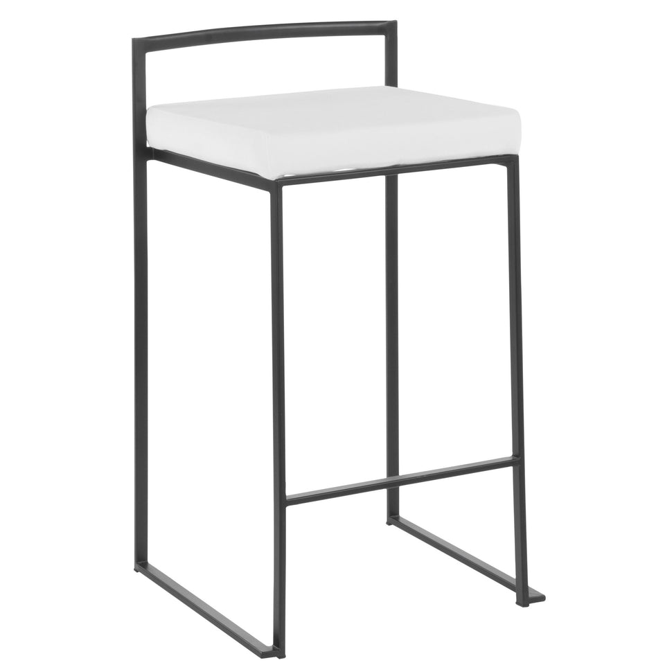 Fuji Stacker 26" Fixed-Height Counter Stool - Set of 2