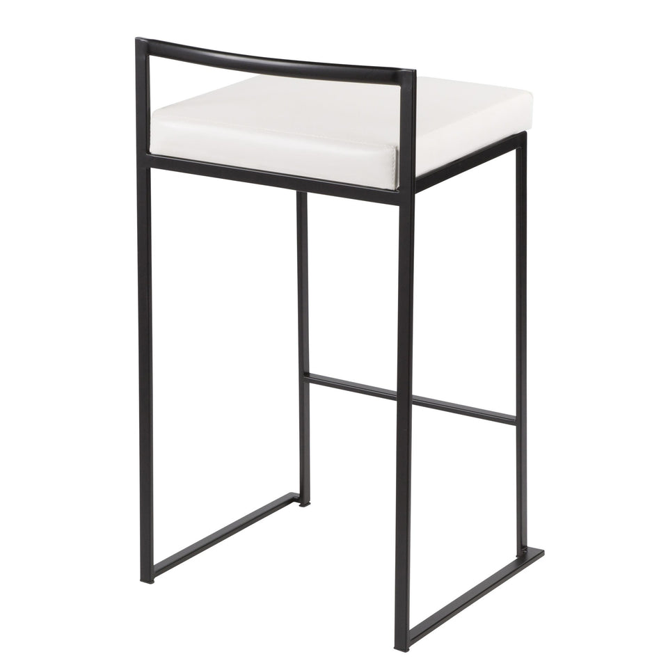 Fuji Stacker 26" Fixed-Height Counter Stool - Set of 2