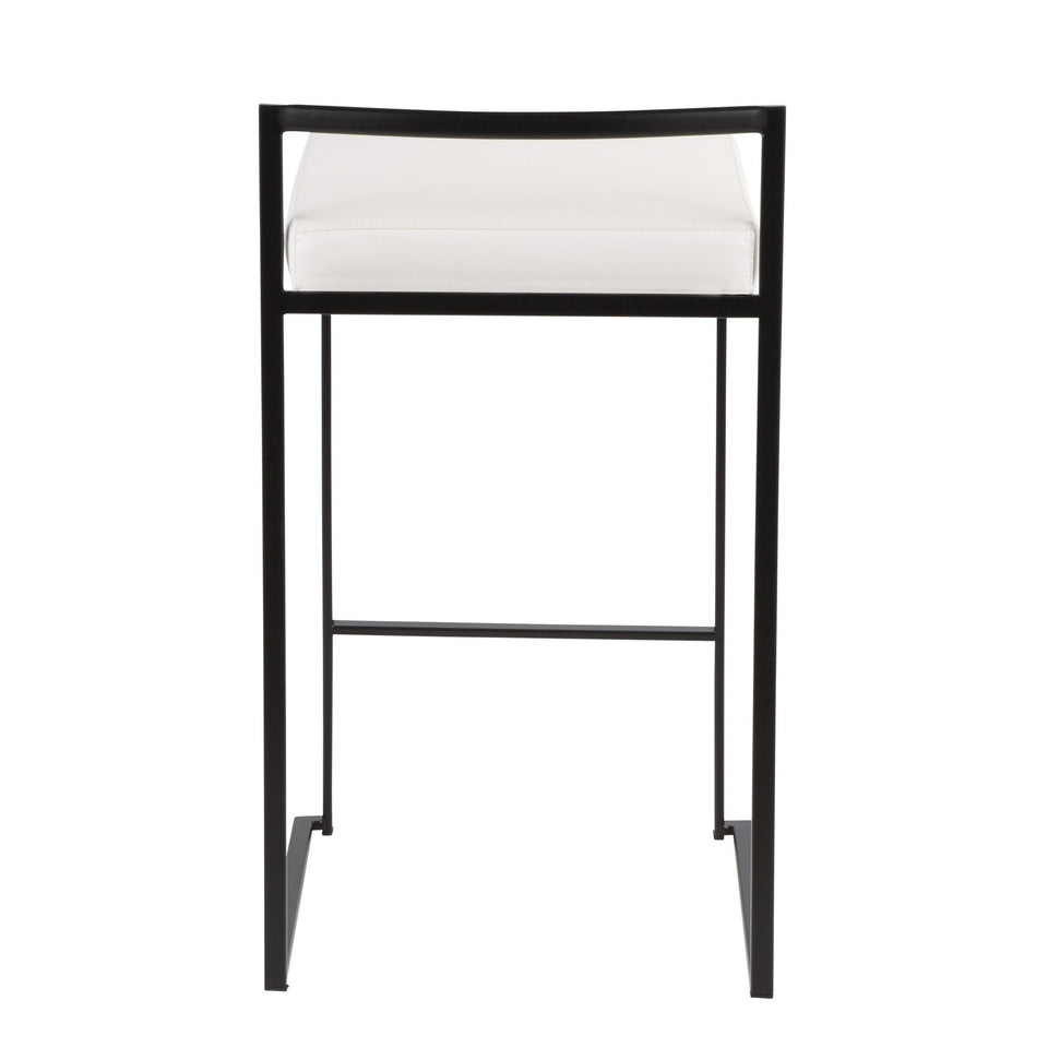 Fuji Stacker 26" Fixed-Height Counter Stool - Set of 2
