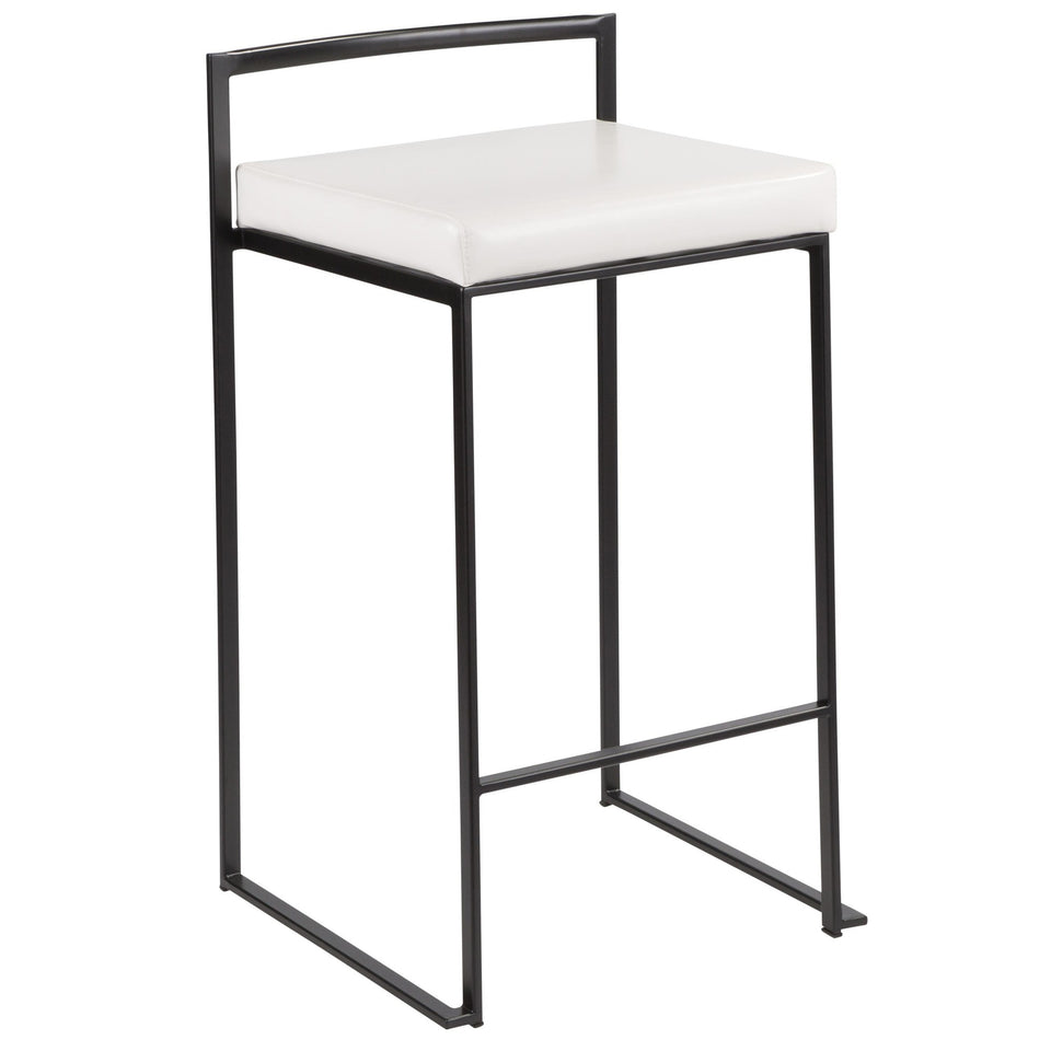 Fuji Stacker 26" Fixed-Height Counter Stool - Set of 2