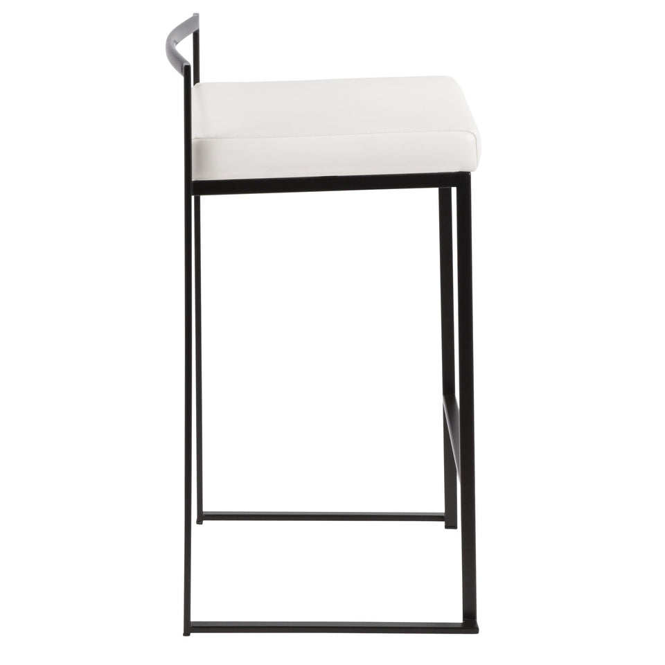 Fuji Stacker 26" Fixed-Height Counter Stool - Set of 2
