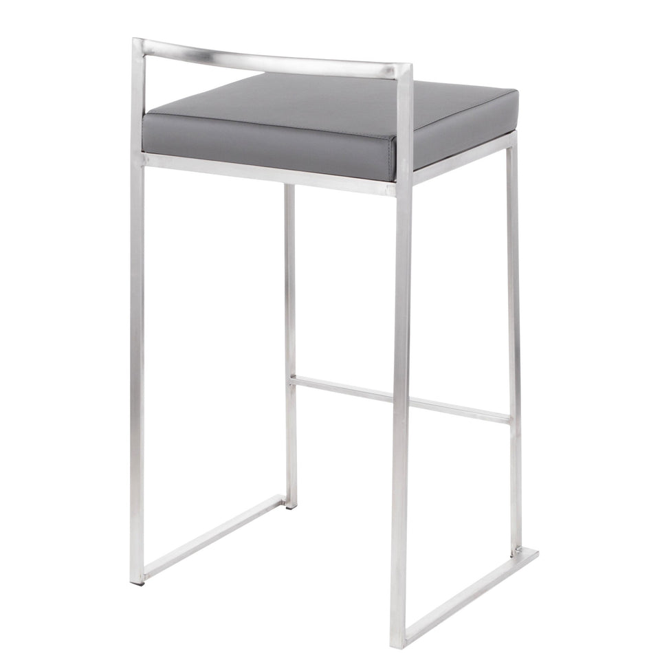Fuji Stacker 26" Fixed-Height Counter Stool - Set of 2