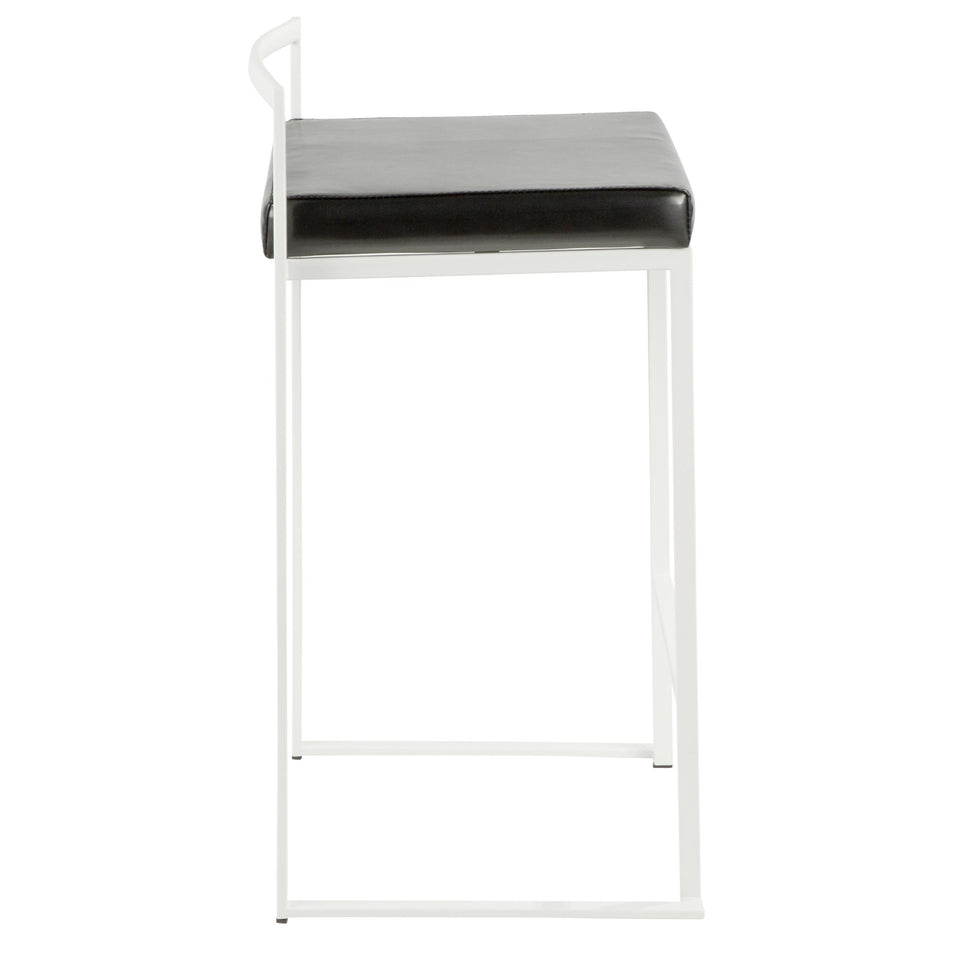 Fuji Stacker 26" Fixed-Height Counter Stool - Set of 2