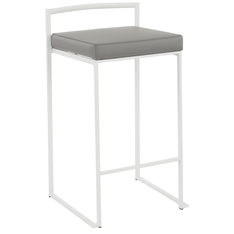 Fuji Stacker 26" Fixed-Height Counter Stool - Set of 2