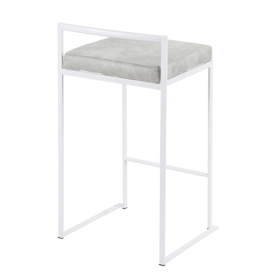 Fuji Stacker 26" Fixed-Height Counter Stool - Set of 2