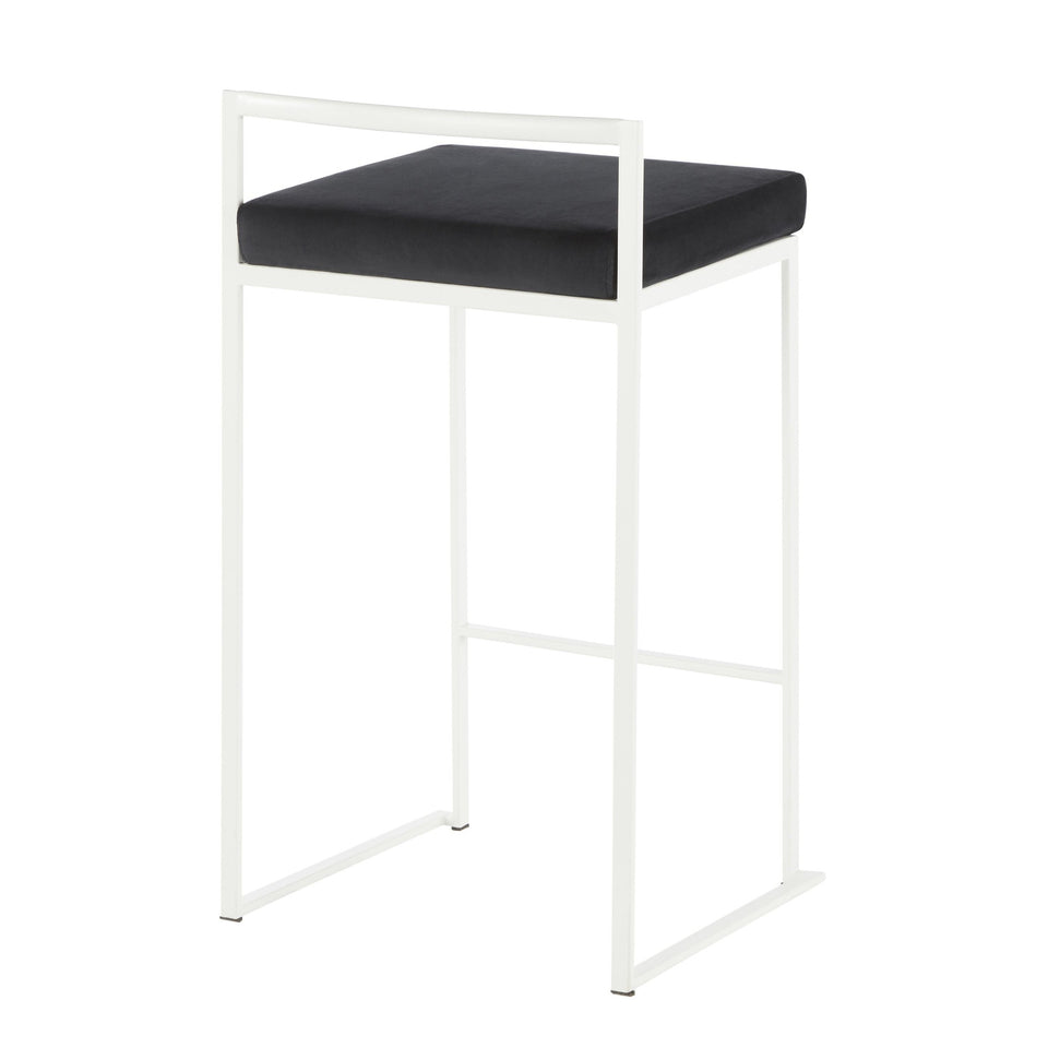 Fuji Stacker 26" Fixed-Height Counter Stool - Set of 2