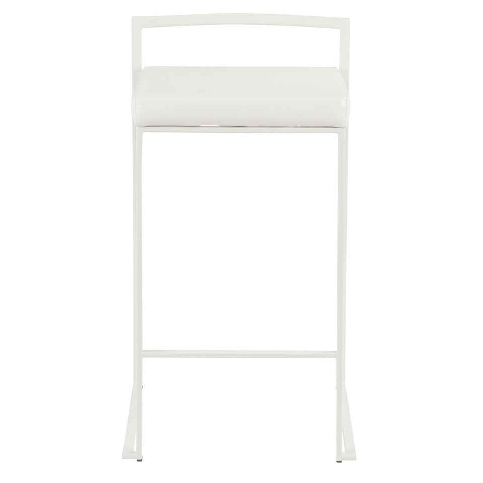 Fuji Stacker 26" Fixed-Height Counter Stool - Set of 2