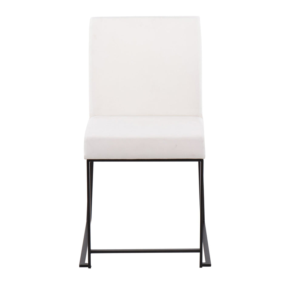 High Back Fuji Dining Chair - Set of 2