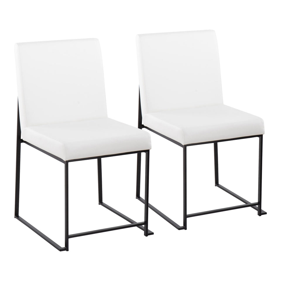 High Back Fuji Dining Chair - Set of 2