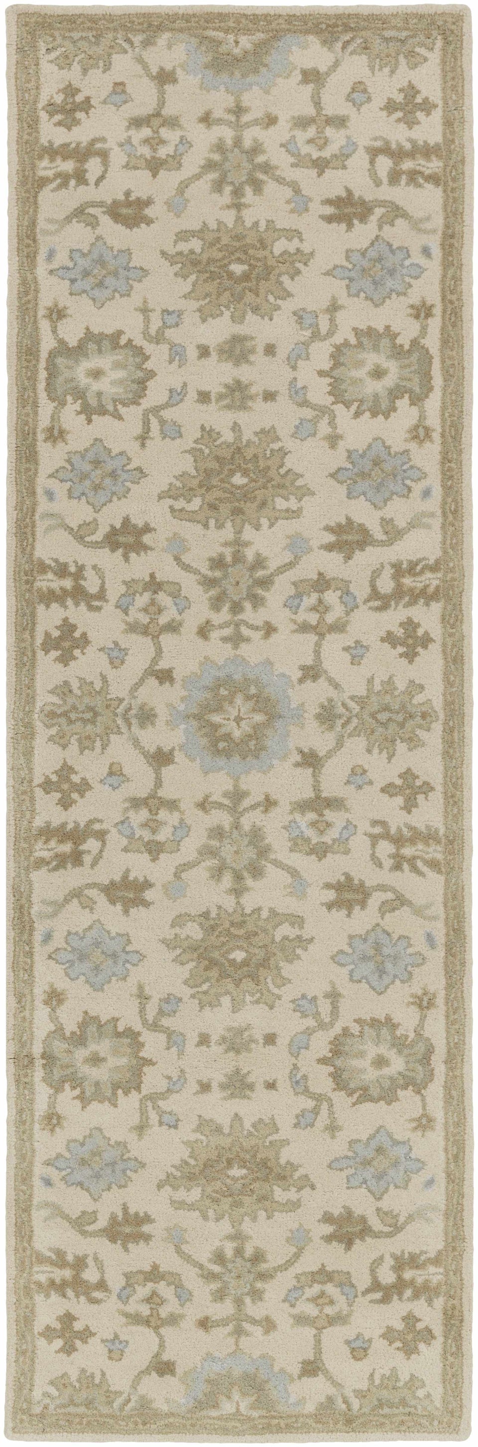 Hazen 1197 Hand Tufted Light Beige Wool Rug