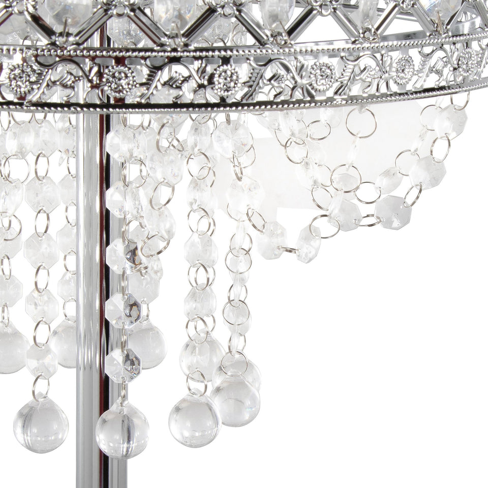 Droplets Sleek 60" Metal Floor Lamp