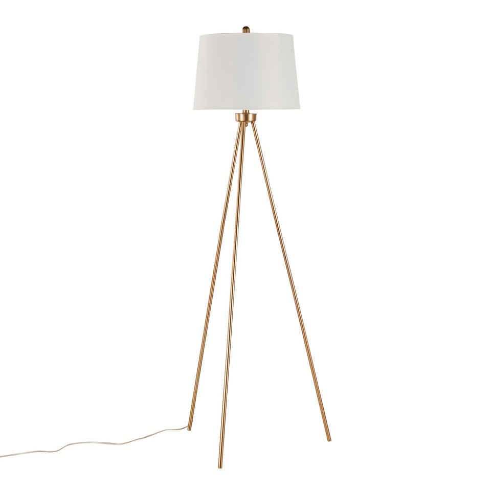 Tripod 61" Metal Floor Lamp