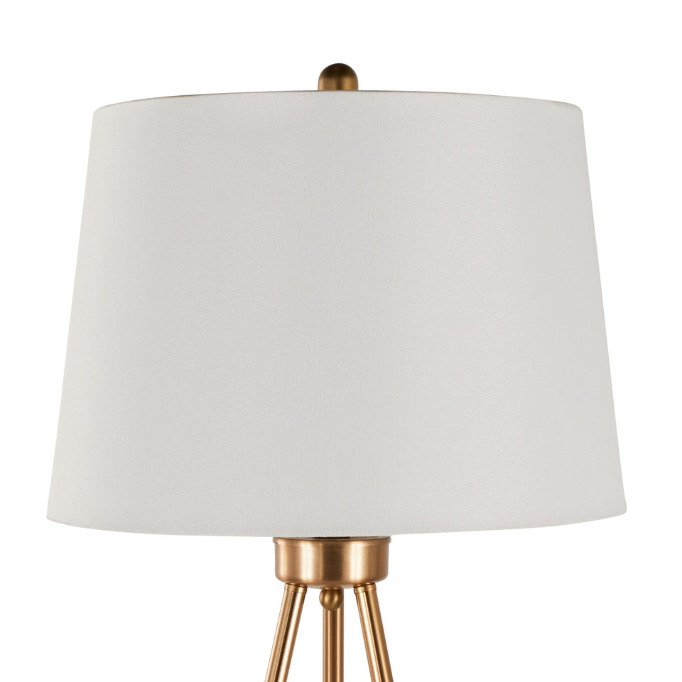 Tripod 61" Metal Floor Lamp