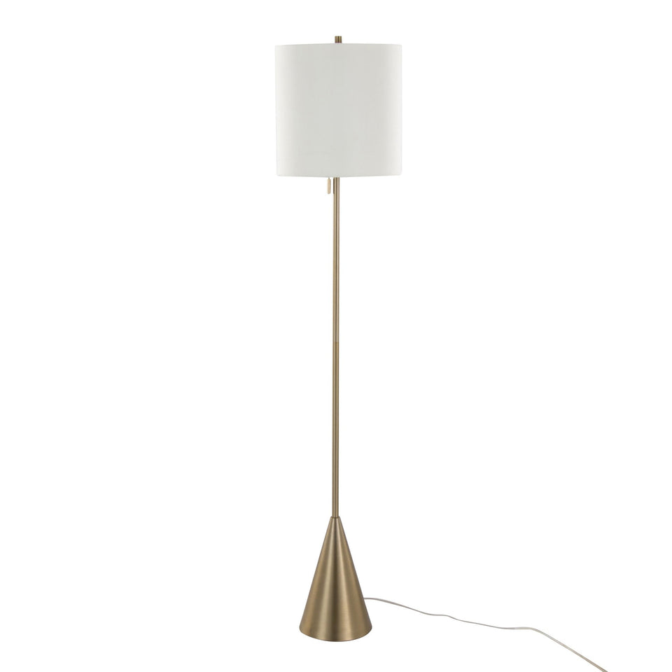 Cone 64" Metal Floor Lamp
