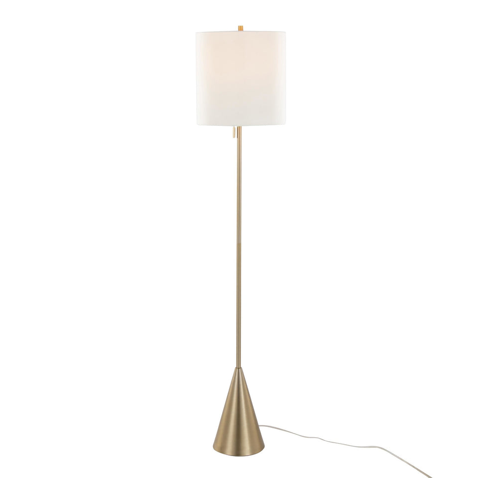 Cone 64" Metal Floor Lamp