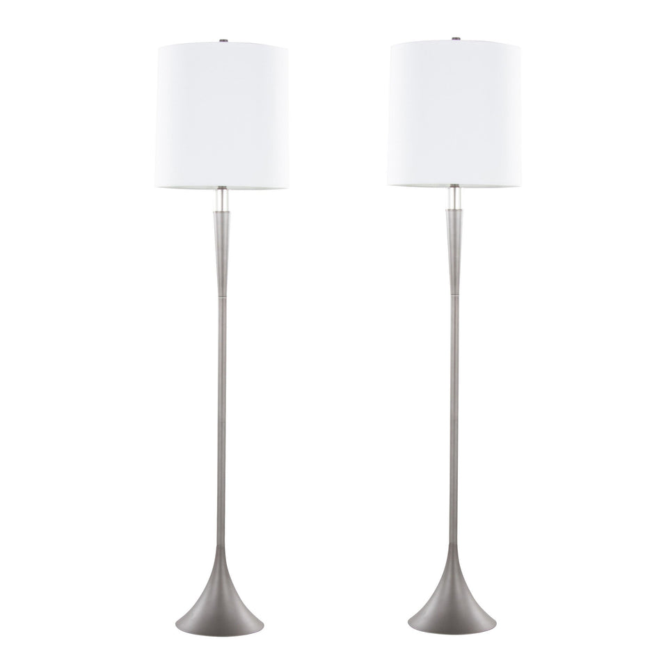 Marla 65” Metal Floor Lamp - Set of 2