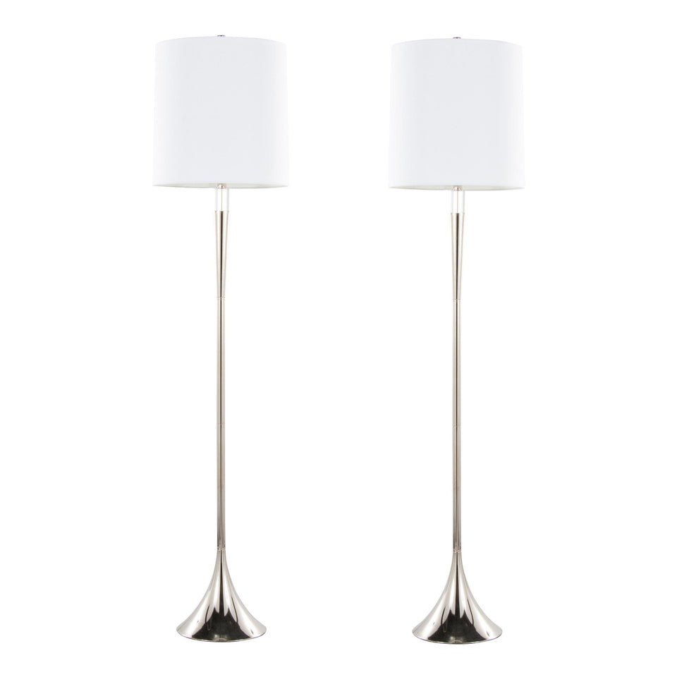 Marla 65” Metal Floor Lamp - Set of 2