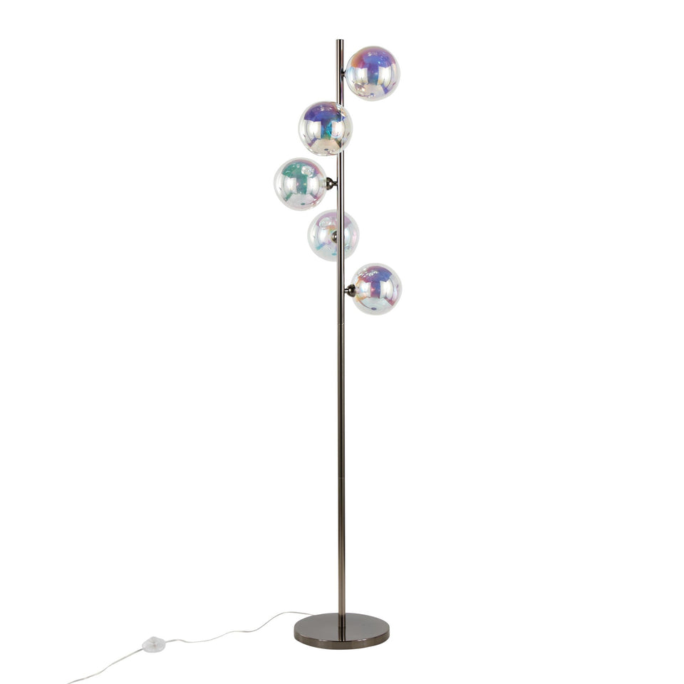 Bubbles 67" Metal Floor Lamp