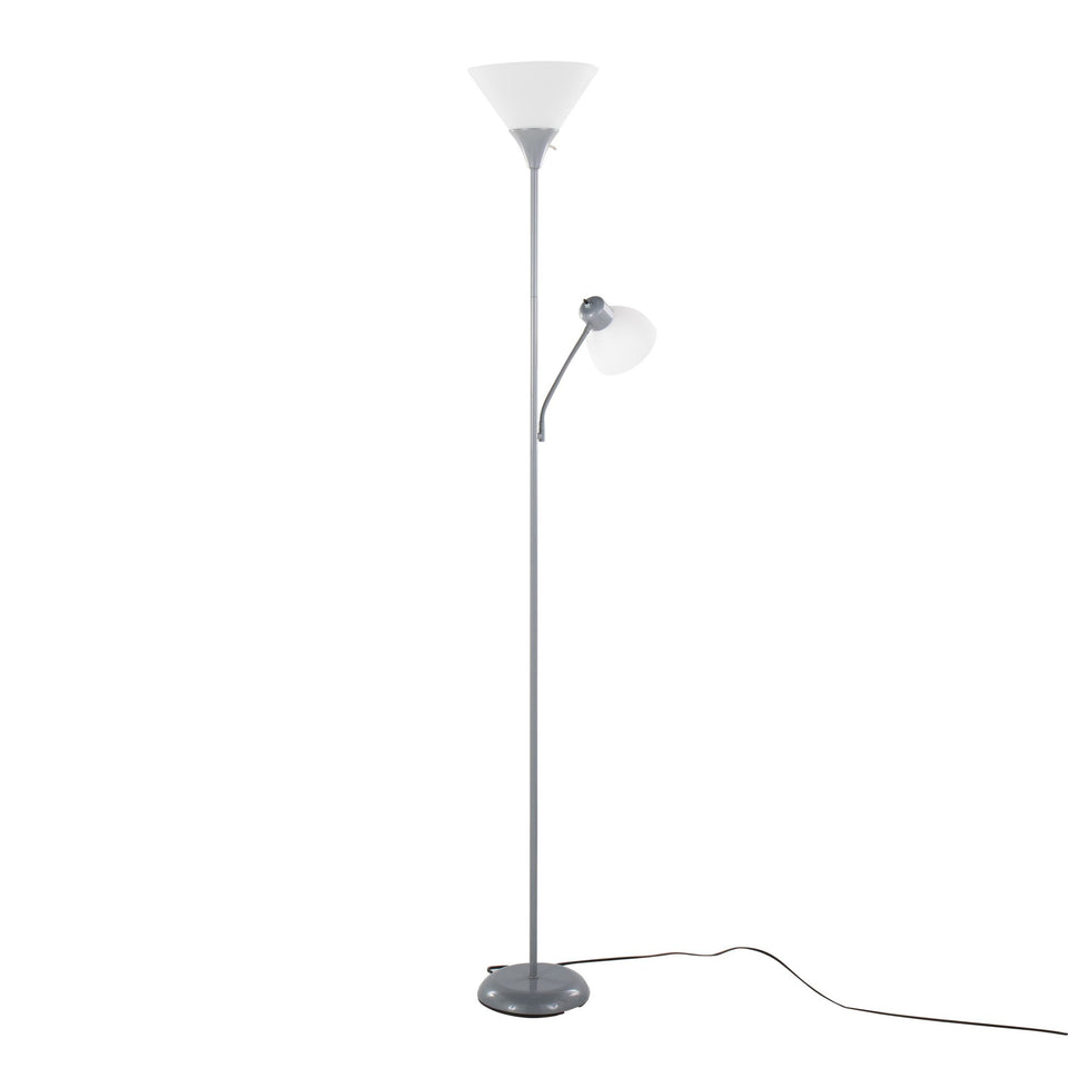 Dual Pix 72" Metal Floor Lamp