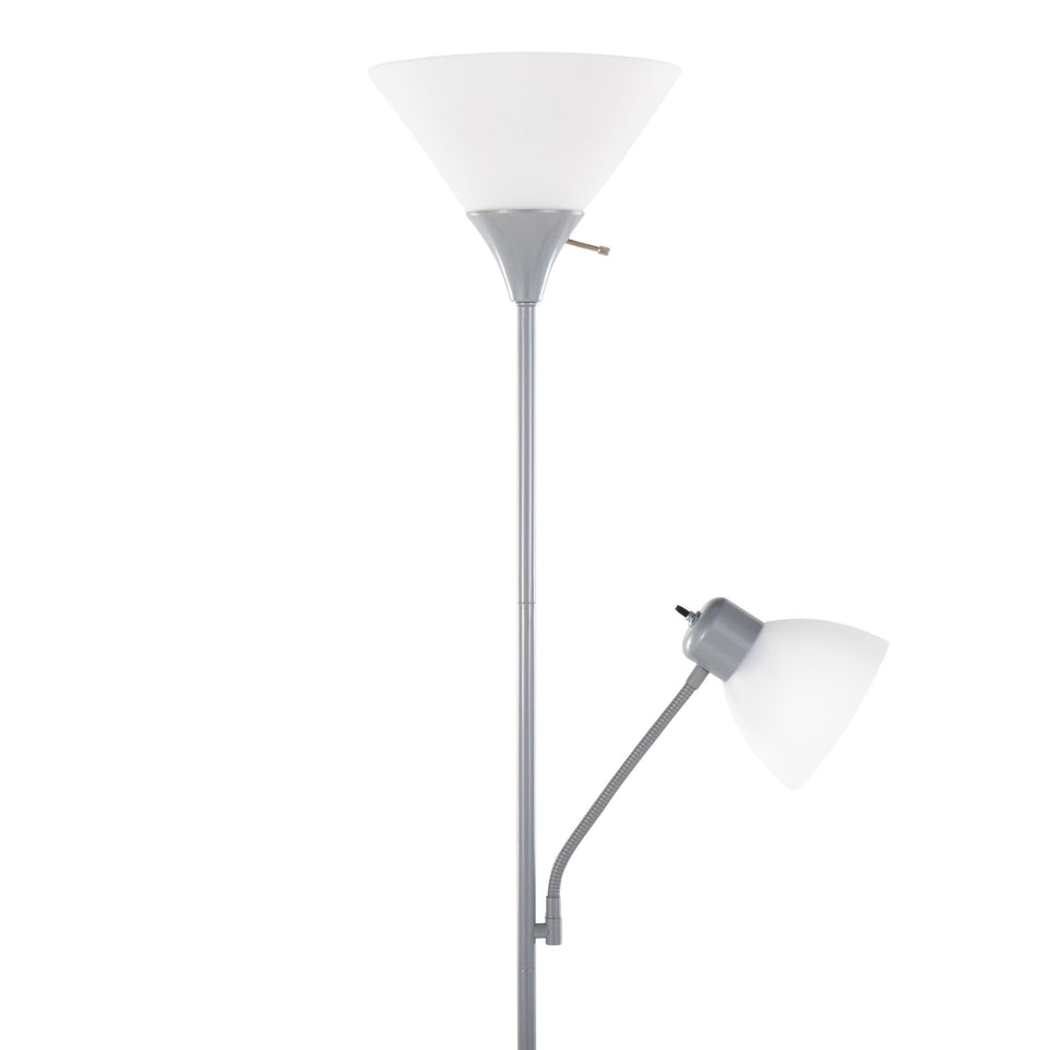 Dual Pix 72" Metal Floor Lamp