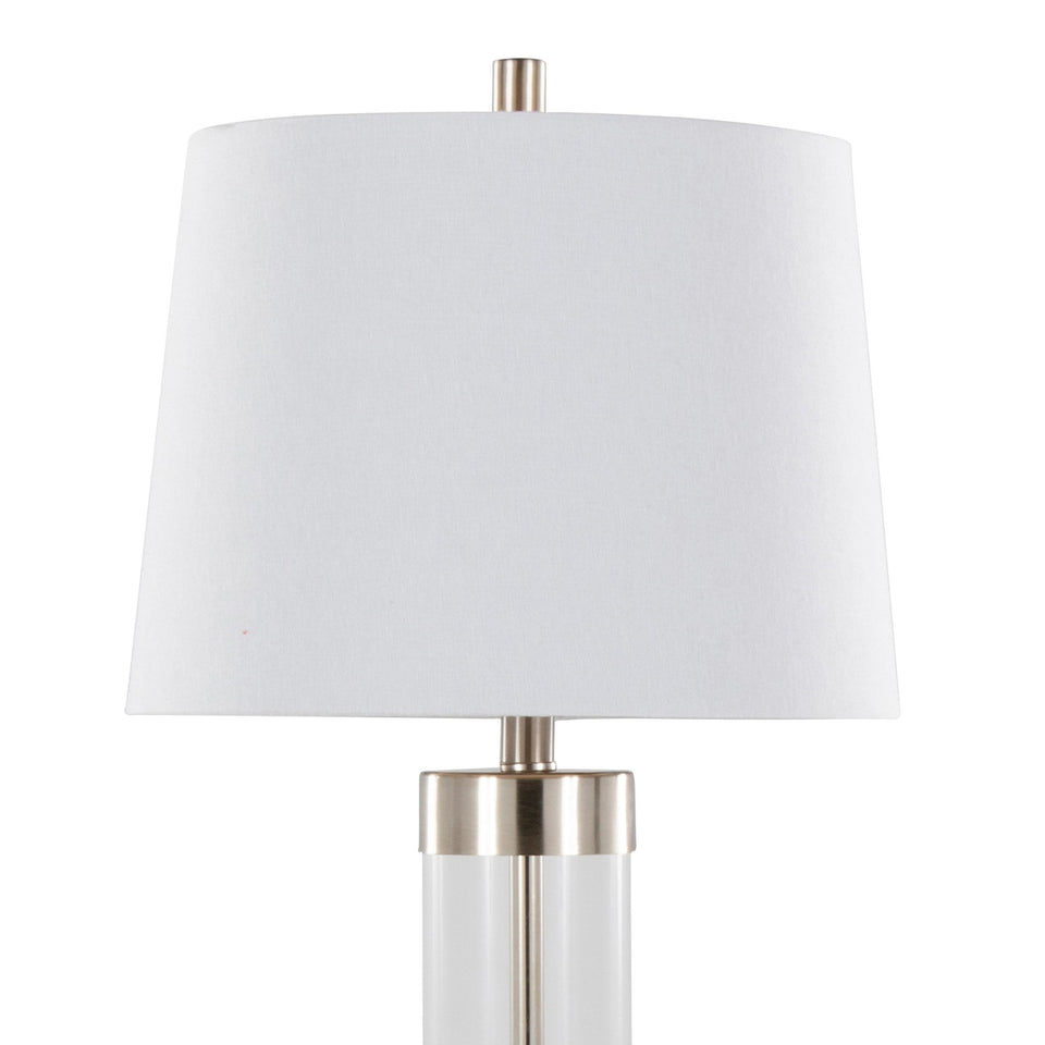 Glacier 30" Glass Table Lamp - Set of 2