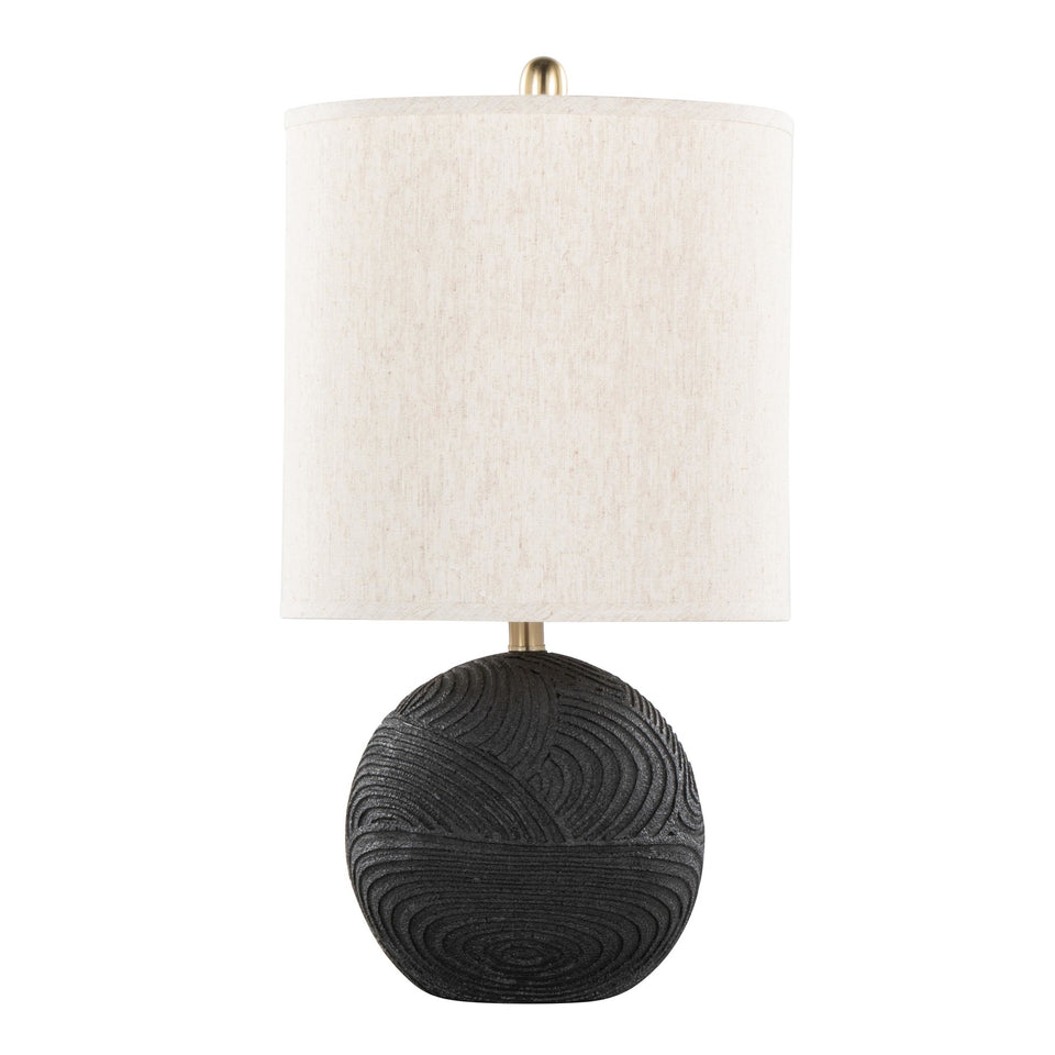 Kona 23" Polyresin Table Lamp - Set of 2