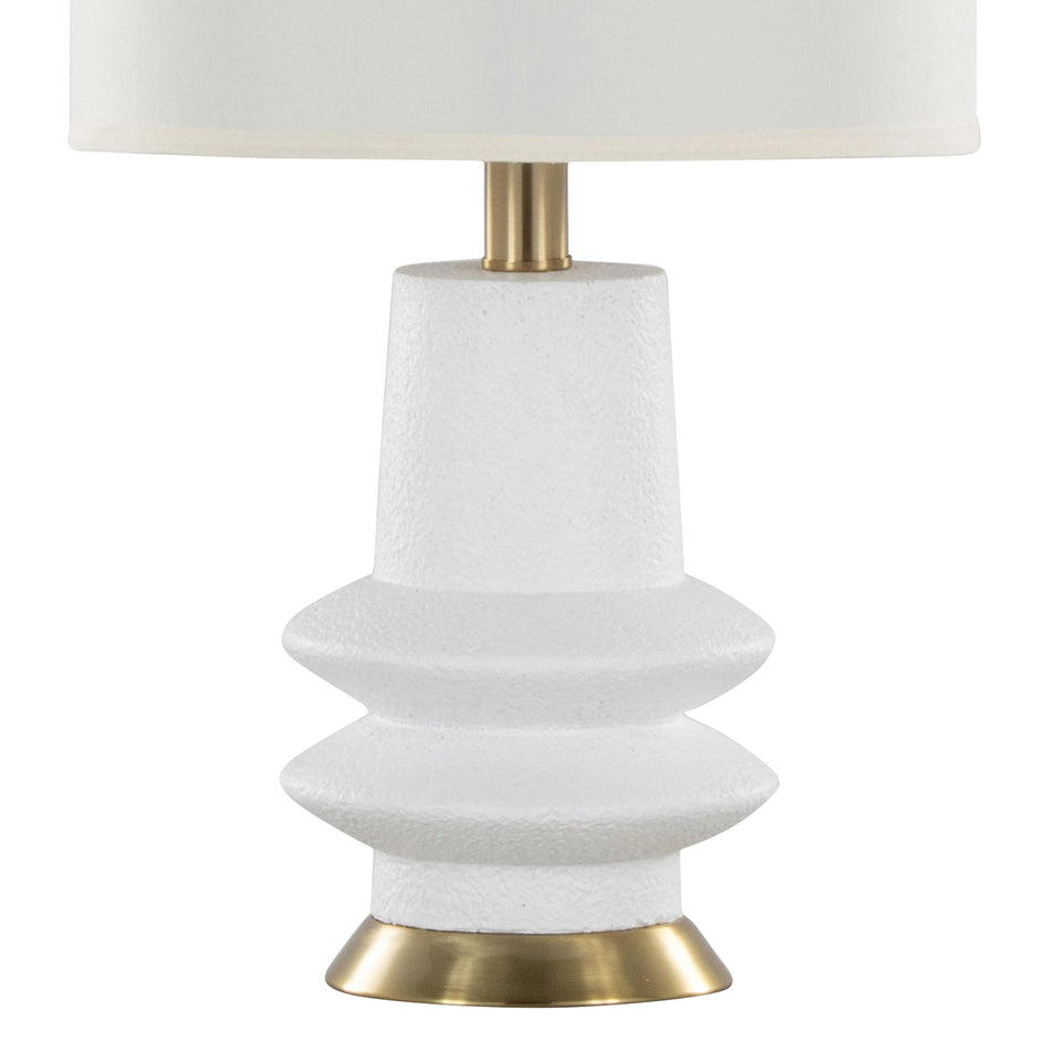 Lloyd 26" Polyresin Table Lamp  - Set of 2