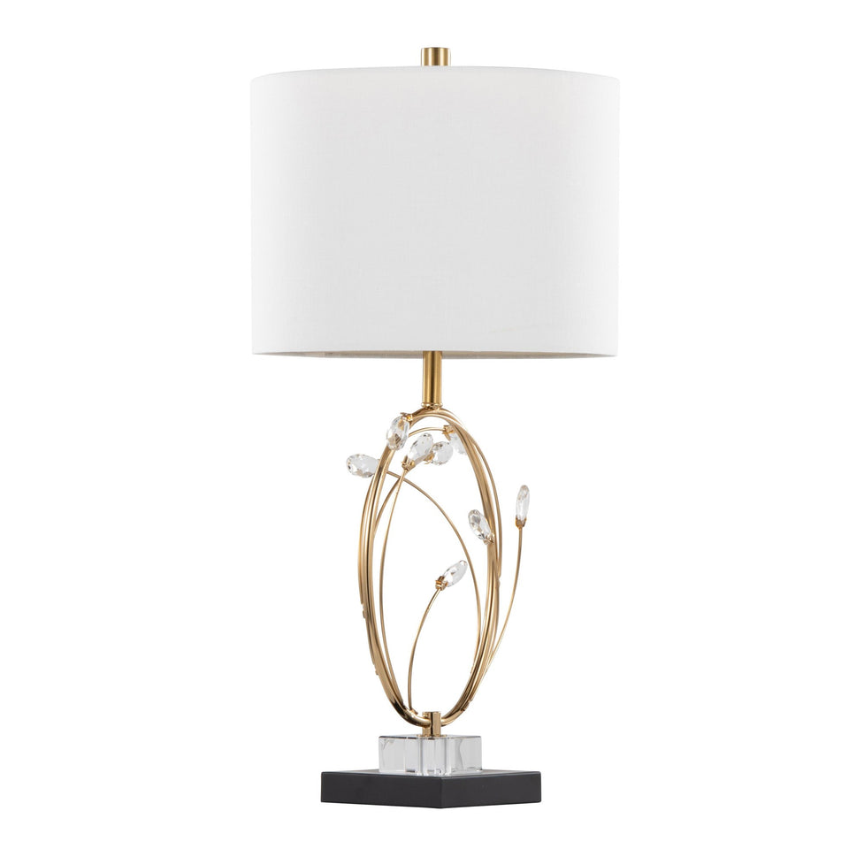Crystal Buds 25" Table Lamp - Set of 2