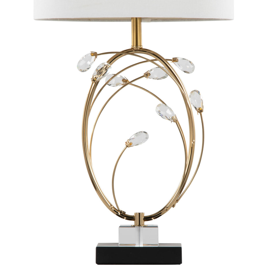 Crystal Buds 25" Table Lamp - Set of 2