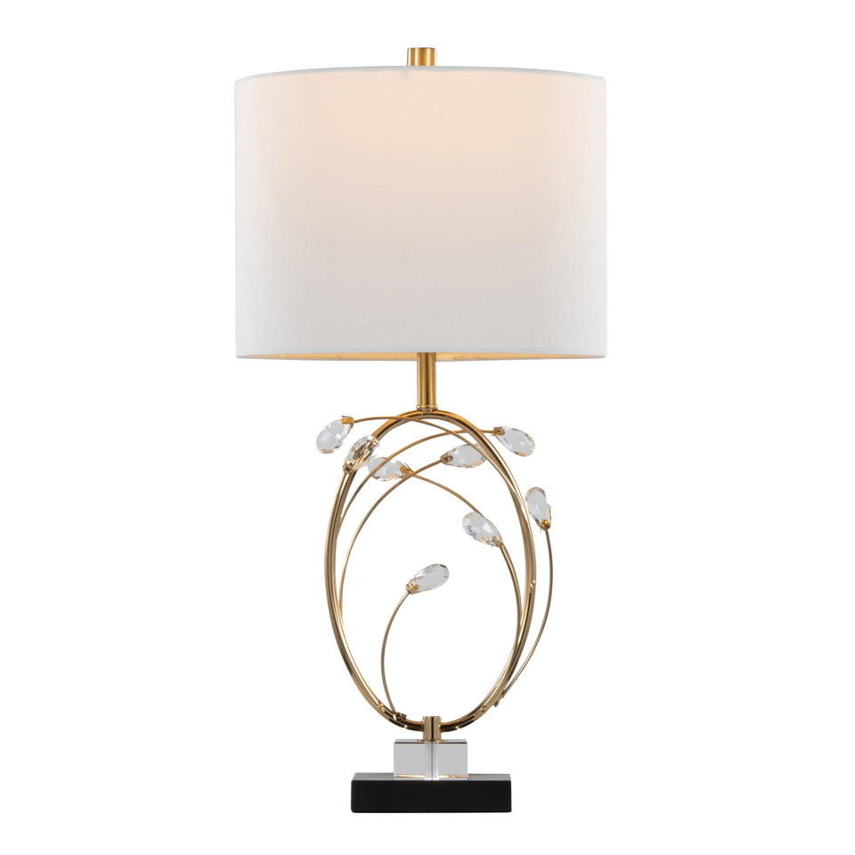 Crystal Buds 25" Table Lamp - Set of 2