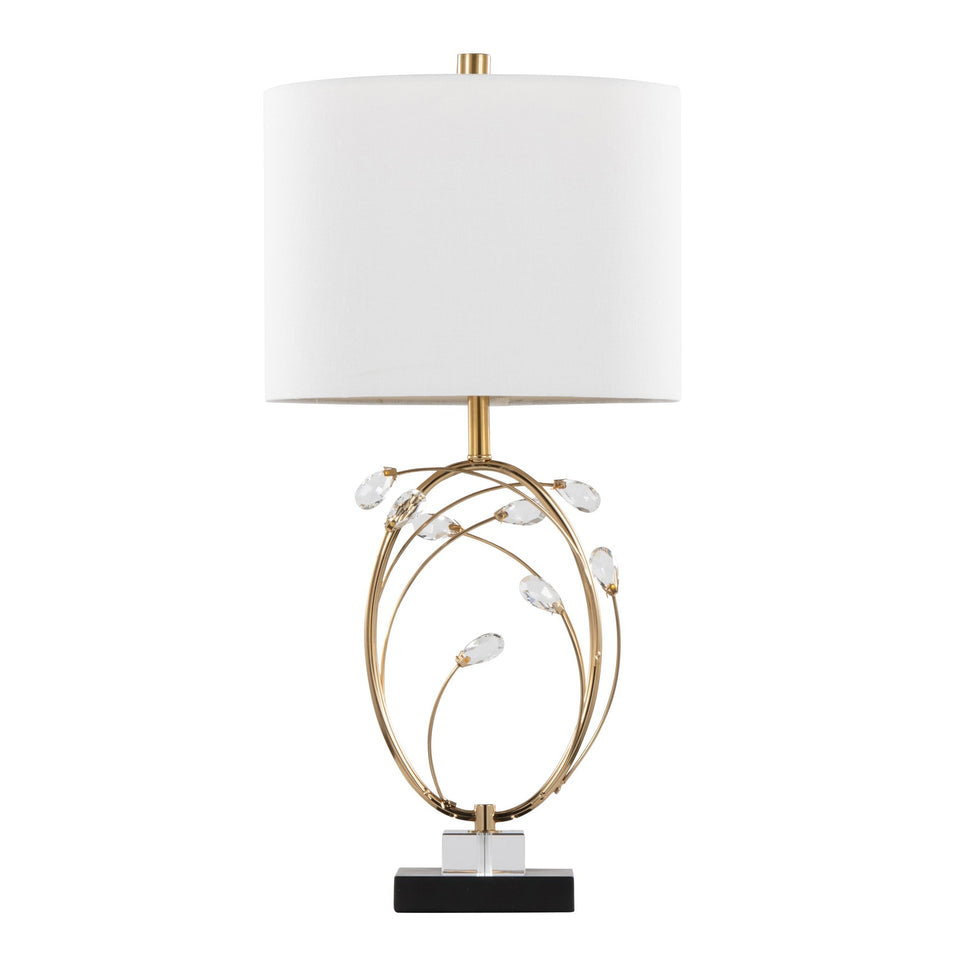 Crystal Buds 25" Table Lamp - Set of 2