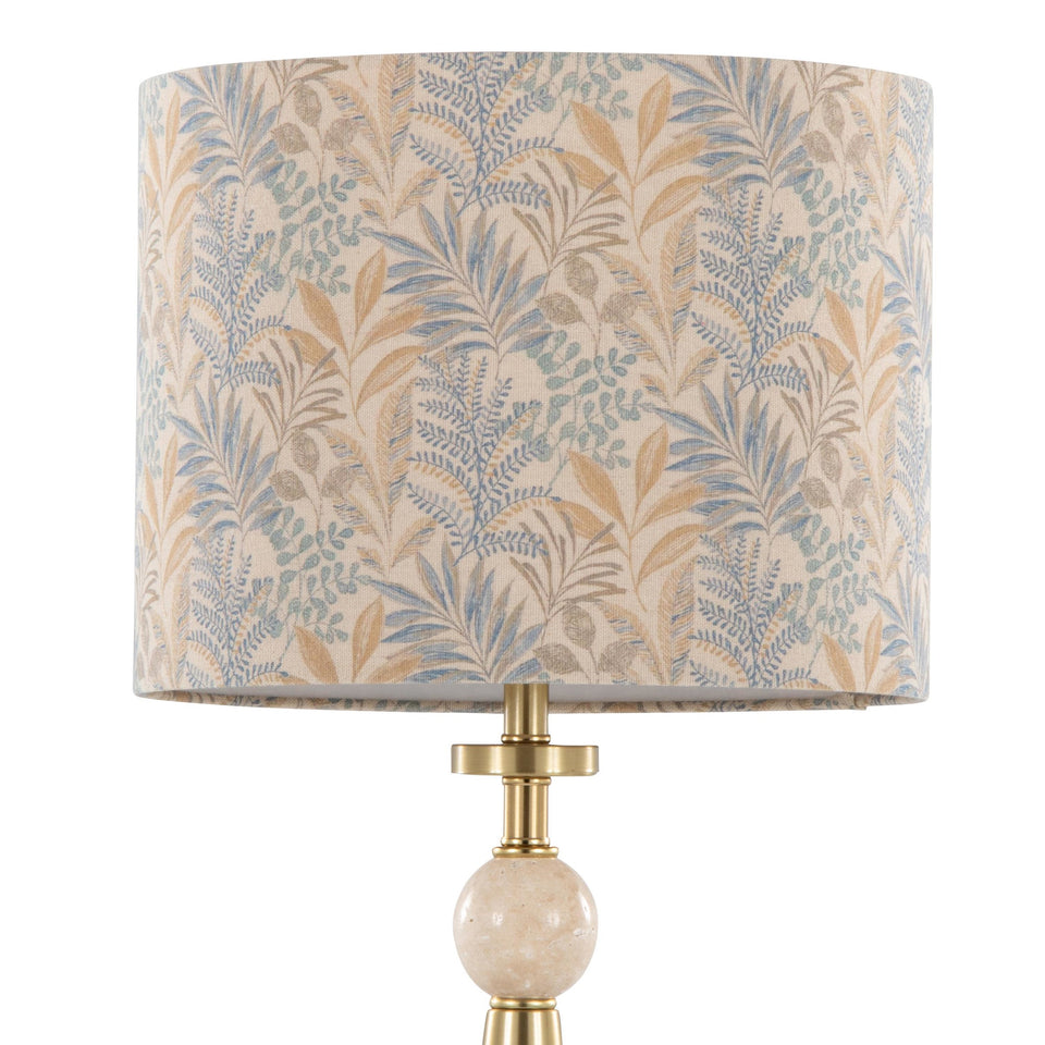 Cone Travertine 27" Table Lamp - Set of 2