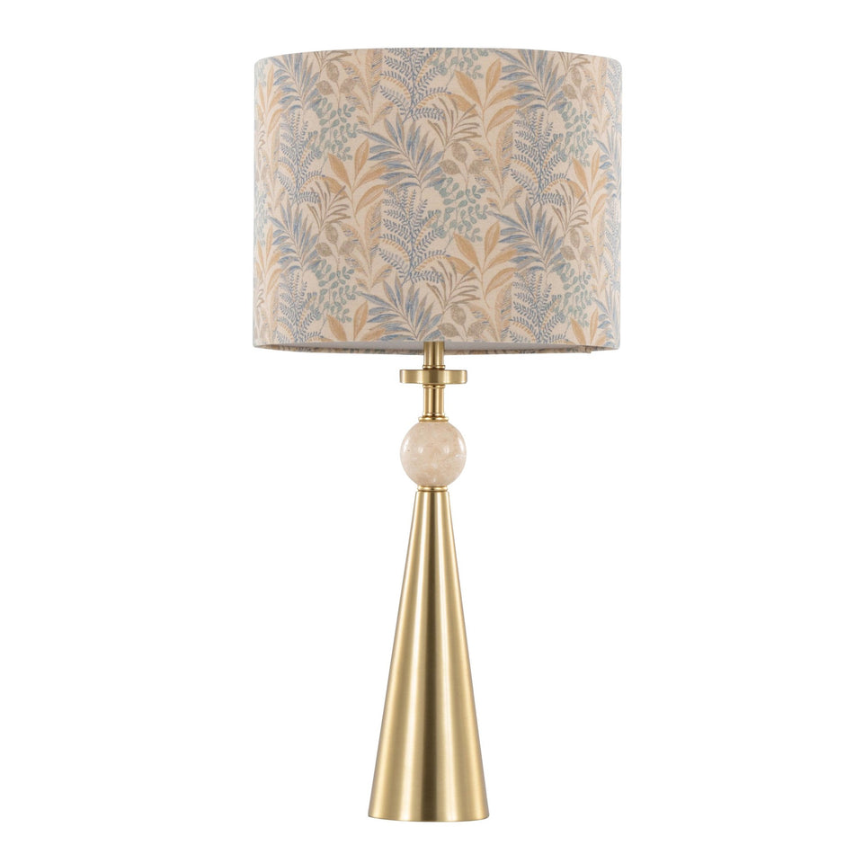 Cone Travertine 27" Table Lamp - Set of 2