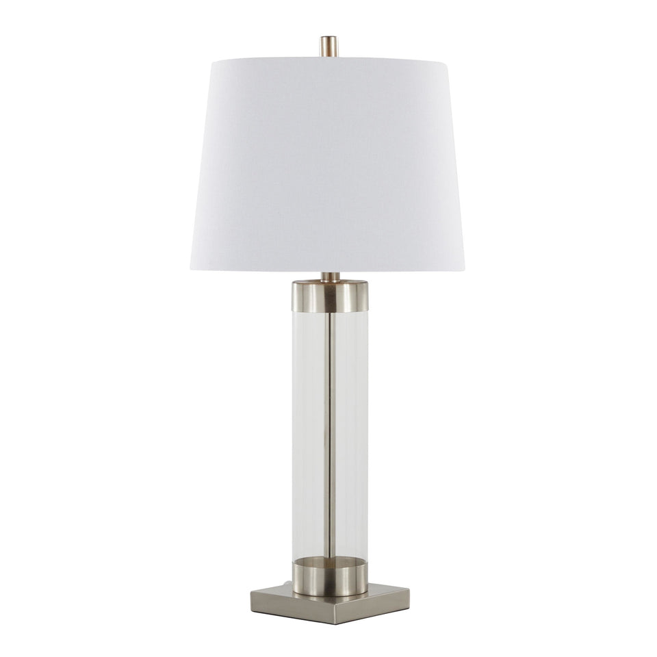 Glacier 30" Glass Table Lamp - Set of 2
