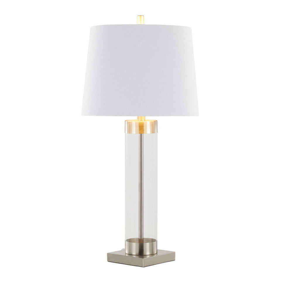 Glacier 30" Glass Table Lamp - Set of 2