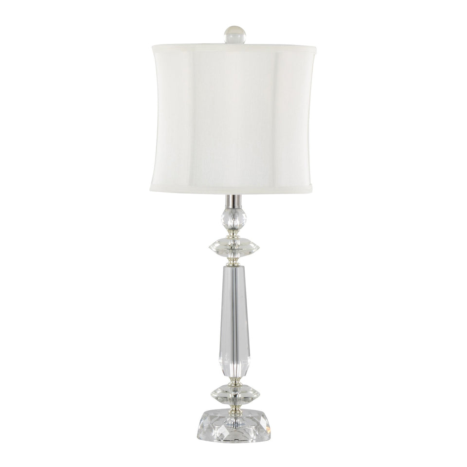 Karat 25" Crystal Table Lamp - Set of 2