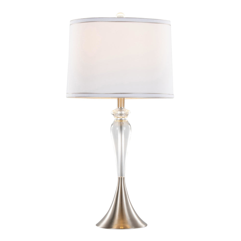Ashland 28" Crystal Table Lamp - Set of 2