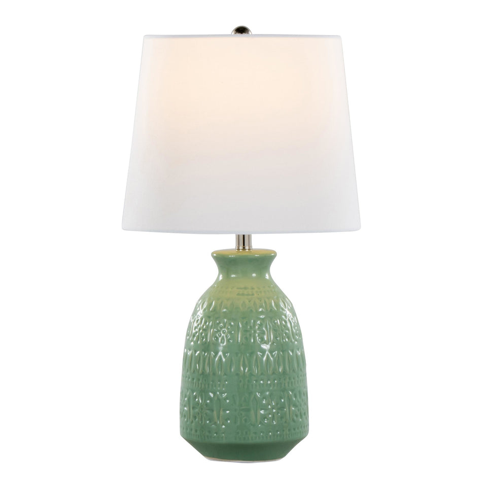 Claudia 20" Ceramic Accent Lamp - Set of 2