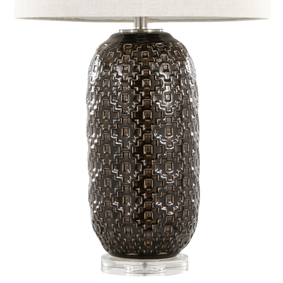 Onyx 30" Ceramic Table Lamp