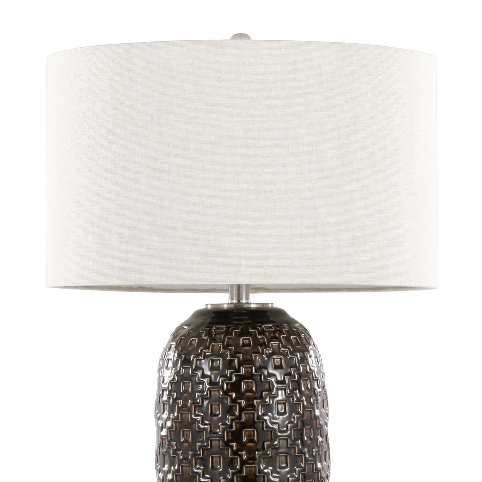 Onyx 30" Ceramic Table Lamp