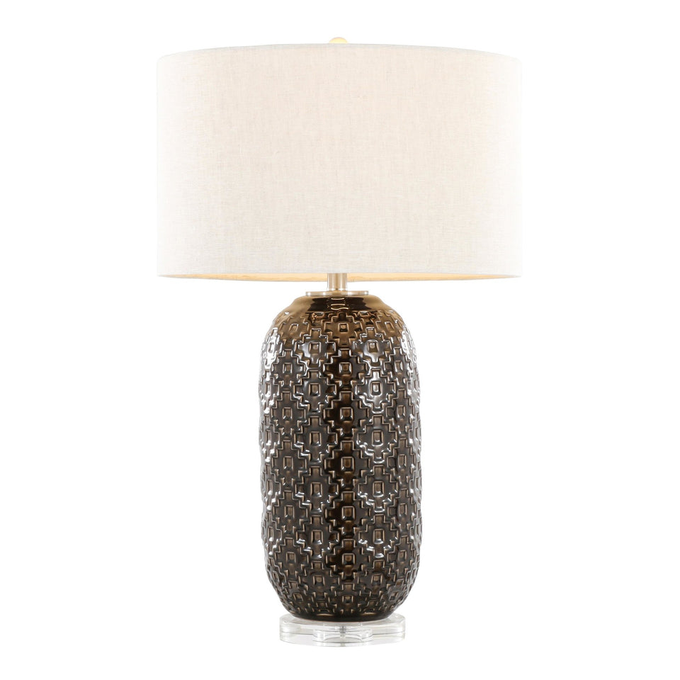 Onyx 30" Ceramic Table Lamp