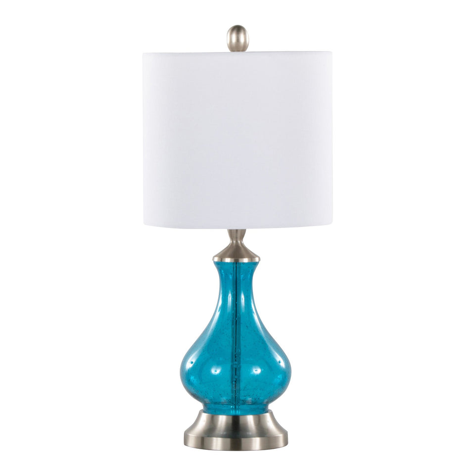 Jasmine 22" Glass Accent Lamp