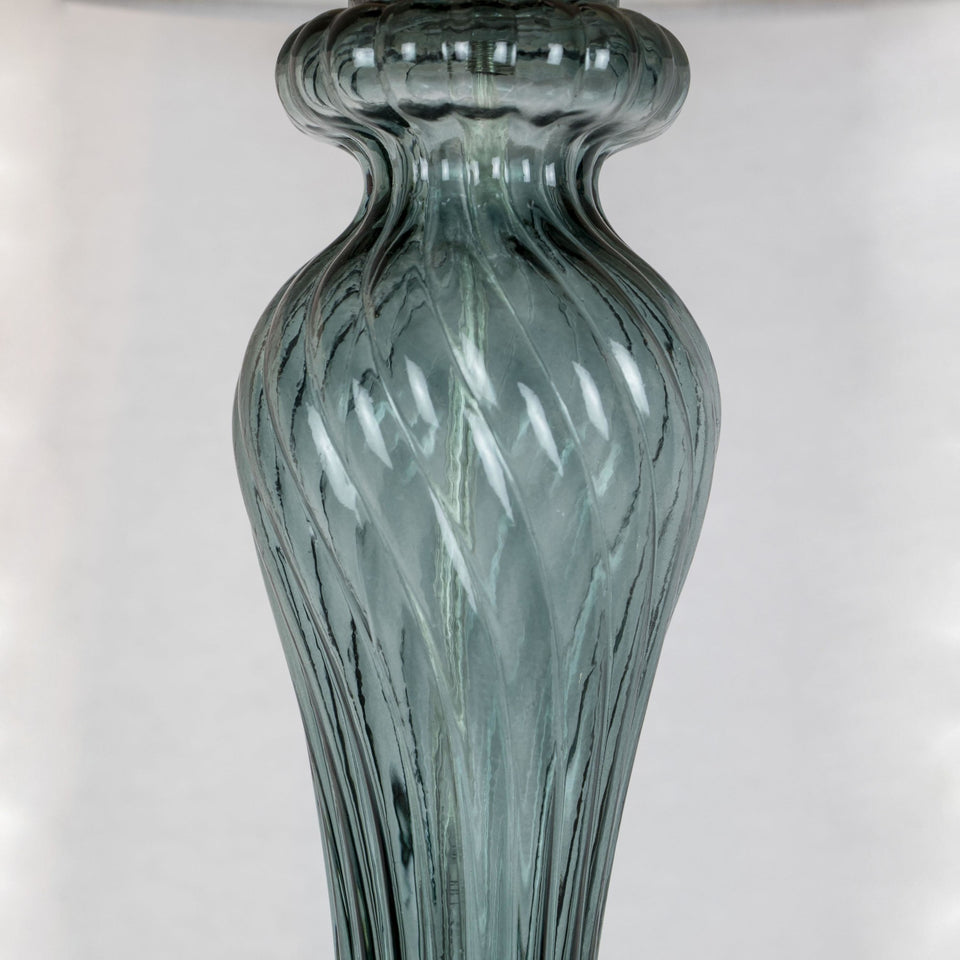 Windsor 25" Glass Table Lamp - Set of 2
