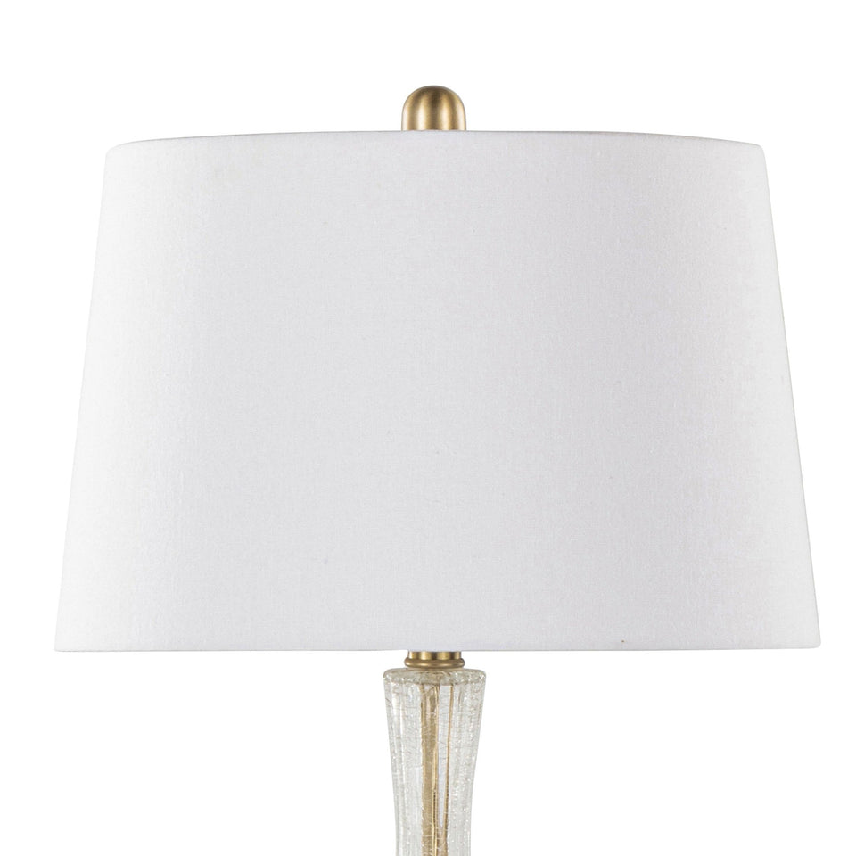Jenny 27" Glass Table Lamp - Set of 2