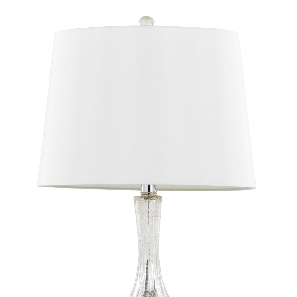 Jenny 27" Glass Table Lamp - Set of 2