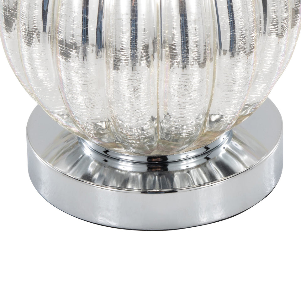 Jenny 27" Glass Table Lamp - Set of 2